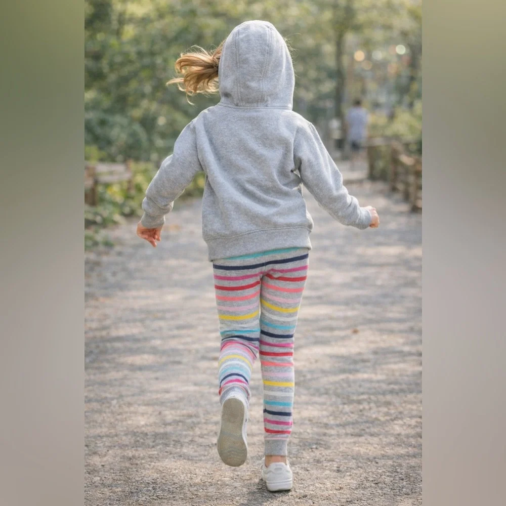 GAP Kids Multicolor Stripe Knit Leggings | Size L